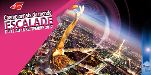 Dernier appel – places pour championnat du monde d’escalade à Bercy – sept 2012