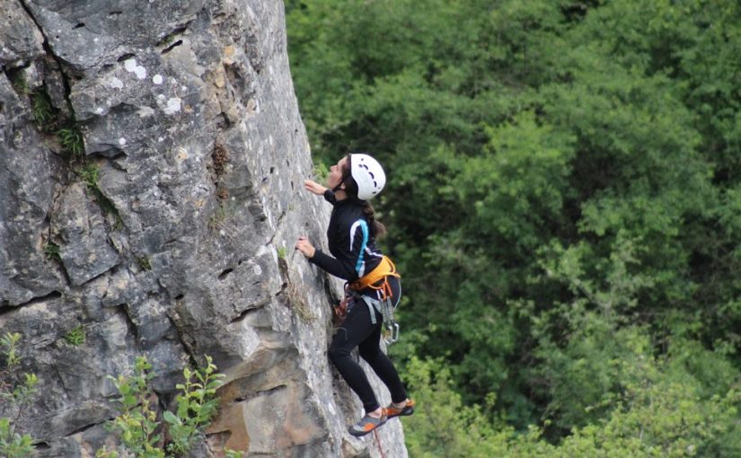 Rémigny 2018 : initiation falaise au soleil